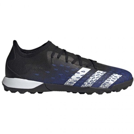 Adidas Predator Freak .3 L Tf M FY0616 Fußballschuhe weiß, schwarz, marineblau marineblau