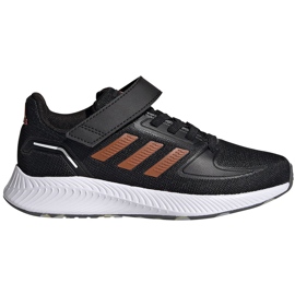Adidas Runfalcon 2.0 Kinderschuhe schwarz und orange FZ0116