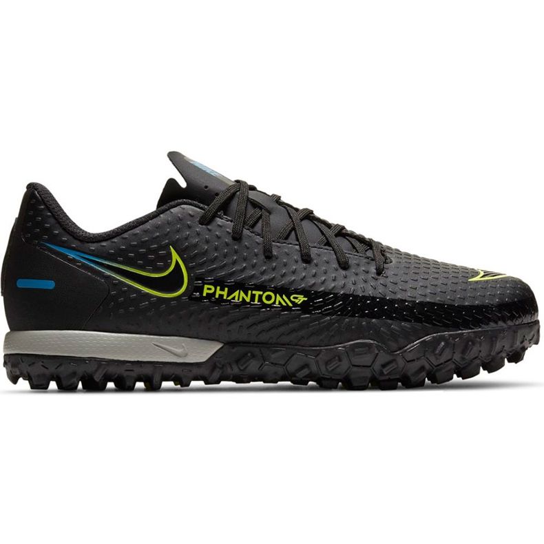 Nike Phantom Gt Academy Tf Junior CK8484 090 Fußballschuh schwarz schwarz