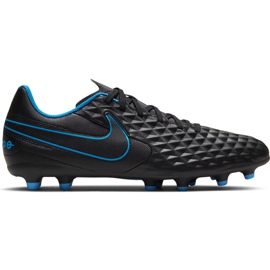 Nike Tiempo Legend 8 Club FG / MG AT6107 090 Fußballschuhe schwarz schwarz