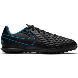 Nike Tiempo Legend 8 Club Tf Junior AT5883 090 Fußballschuhe schwarz schwarz