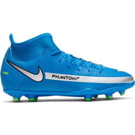 Nike Phantom Gt Club Df FG / MG Jr CW6727-400 Fußballschuhe mehrfarbig blau