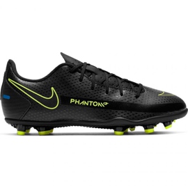 Nike Phantom Gt Club FG / MG Jr CK8479-090 Fußballschuhe schwarz schwarz