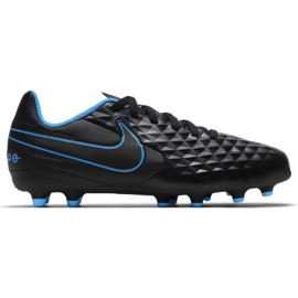 Nike Tiempo Legend 8 Club FG / MG Jr AT5881-090 Fußballschuhe schwarz schwarz