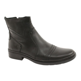 Polbut Herren Winter Chelsea Boots 252 schwarz