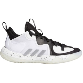 Adidas Harden Stepback 2 Jr FZ1545 Basketballschuh weiß, weiß, schwarz weiß