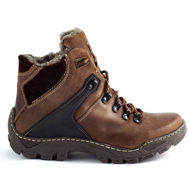 KENT Herren Winterschuhe 119 braun trekking