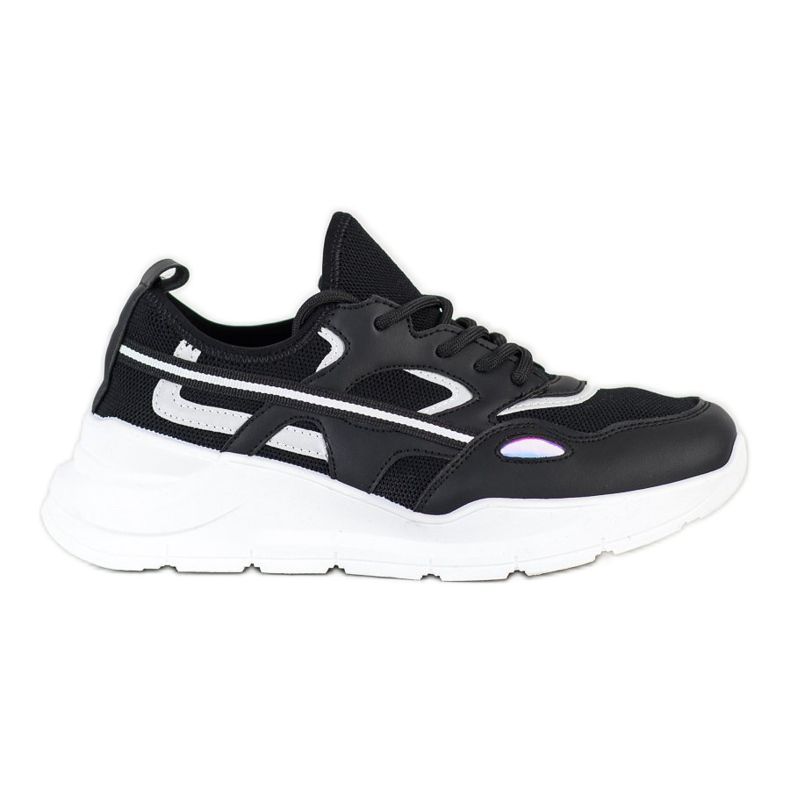 SHELOVET Lässige schwarze Turnschuhe