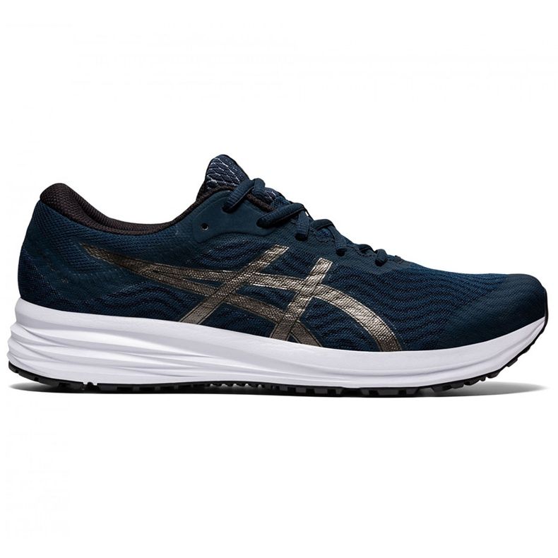 Herren Asics Patriot 12 Laufschuhe marineblau 1011A823 402 navy blau