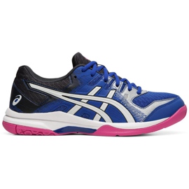 Asics Gel-Rocet 9 blau 1072A034 400 Damen Volleyballschuhe marineblau