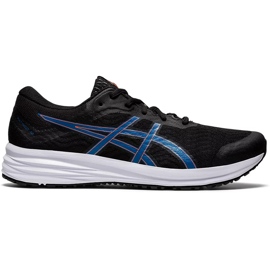 Asics Patriot 12 Herren Laufschuhe schwarz und blau 1011A823 004