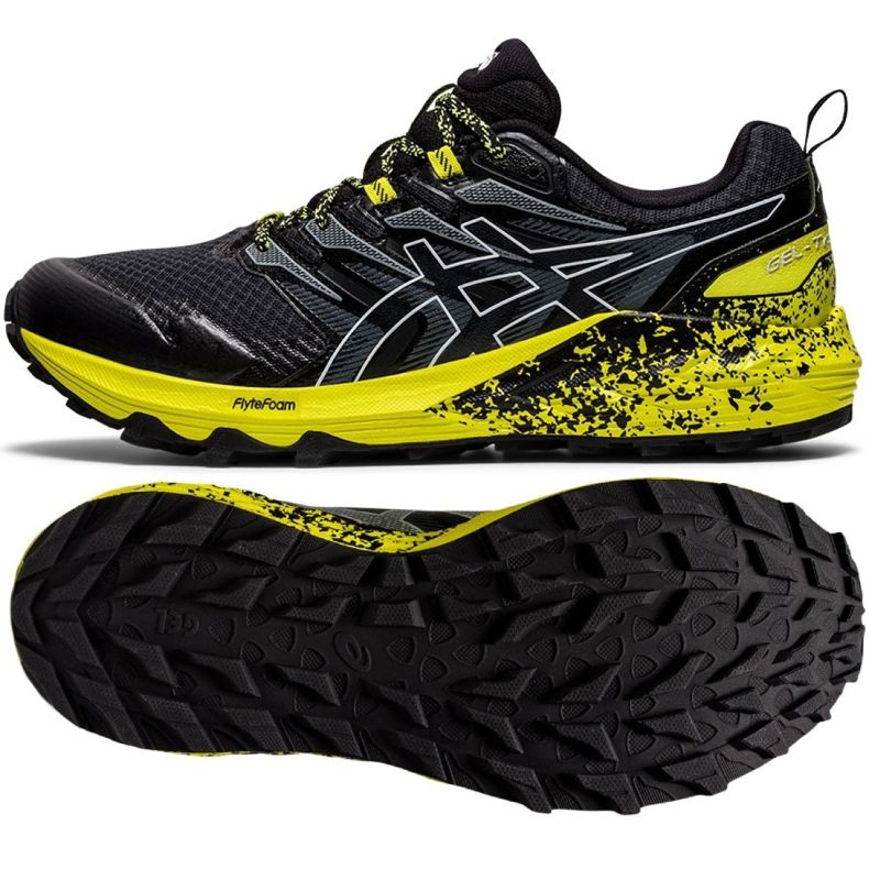 Asics GEL-Trabuco Terra M 1011B029-021 schwarz grau gelb