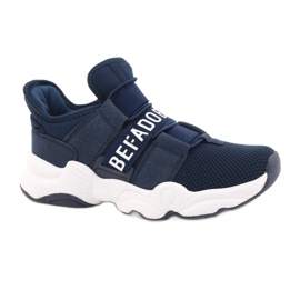 Befado Jugendschuhe 516Q065 marineblau