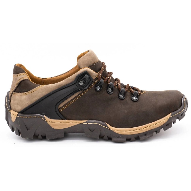 KENT Herren Trekkingschuhe 116 dunkelbraun