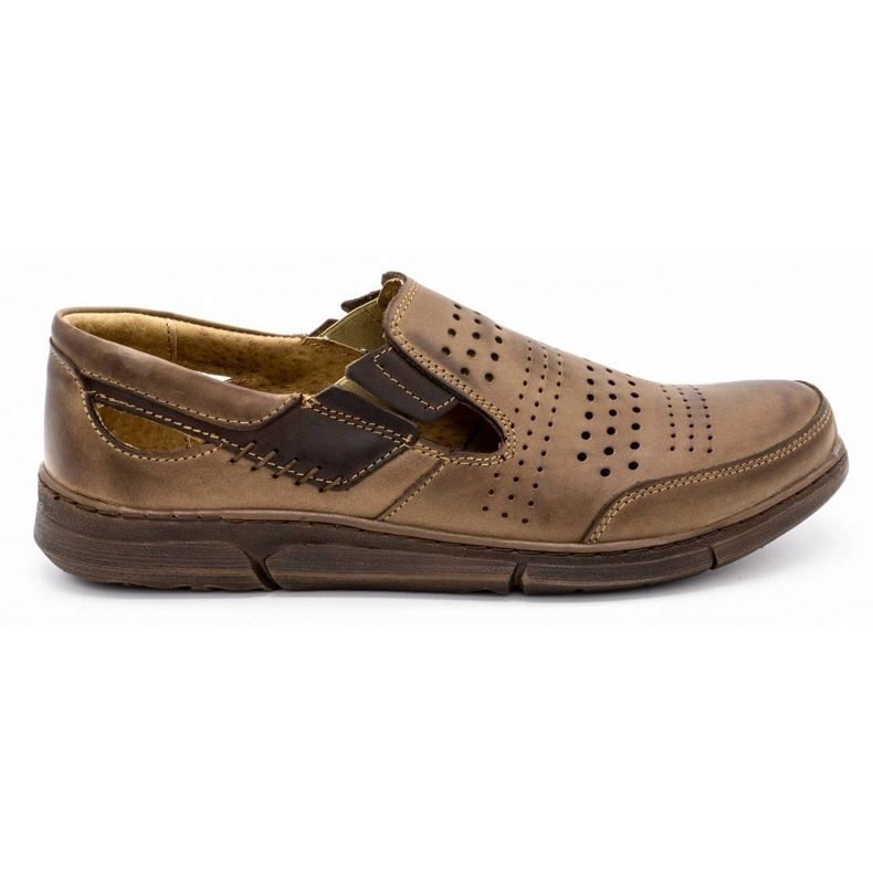 Polbut Herren Sommerschuhe J53 braun