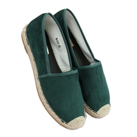 Grüne Damen Espadrilles M-515 DK.GREEN