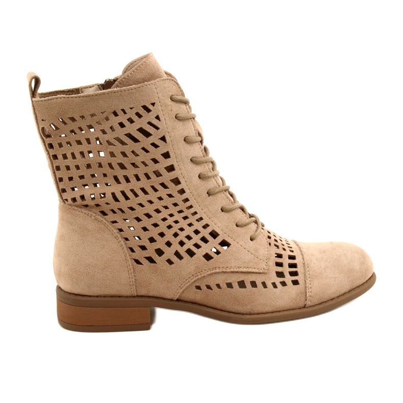 M.Daszyński Gebundene durchbrochene Arbeiter Daszyński SA142-33 beige