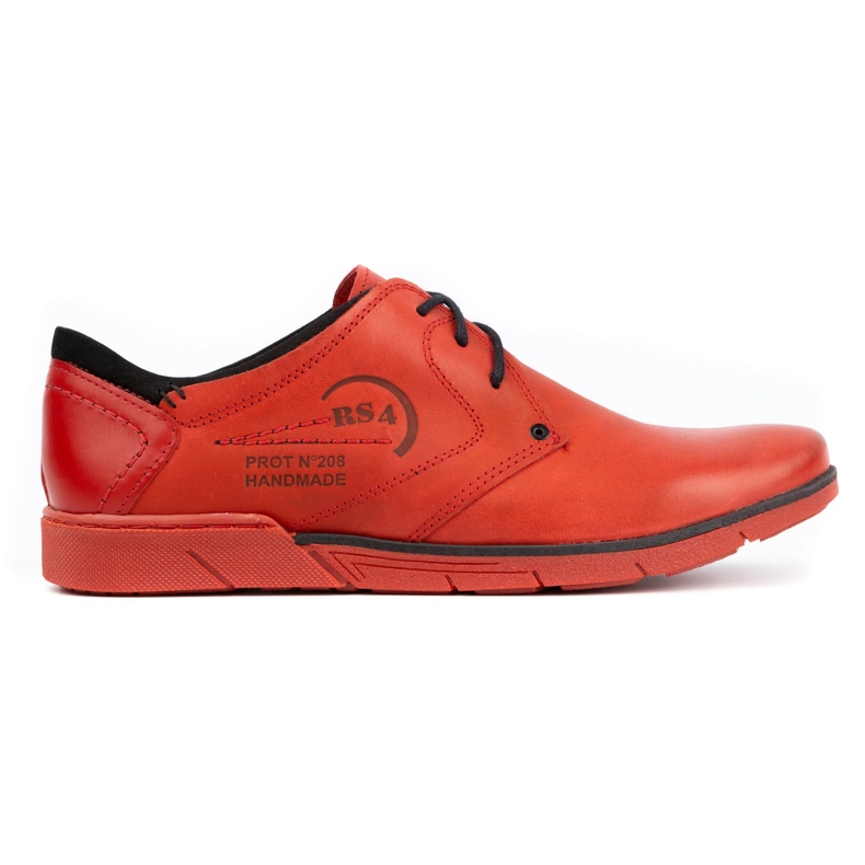 Polbut Herren Lederschuhe 2103 rot