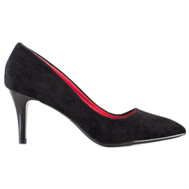 Goodin Lässige schwarze High Heels
