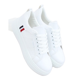 Weiße Damen Sneaker NB378P Weiß