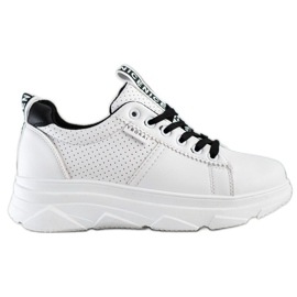 SHELOVET Turnschuhe auf der weißen schönen Plattform