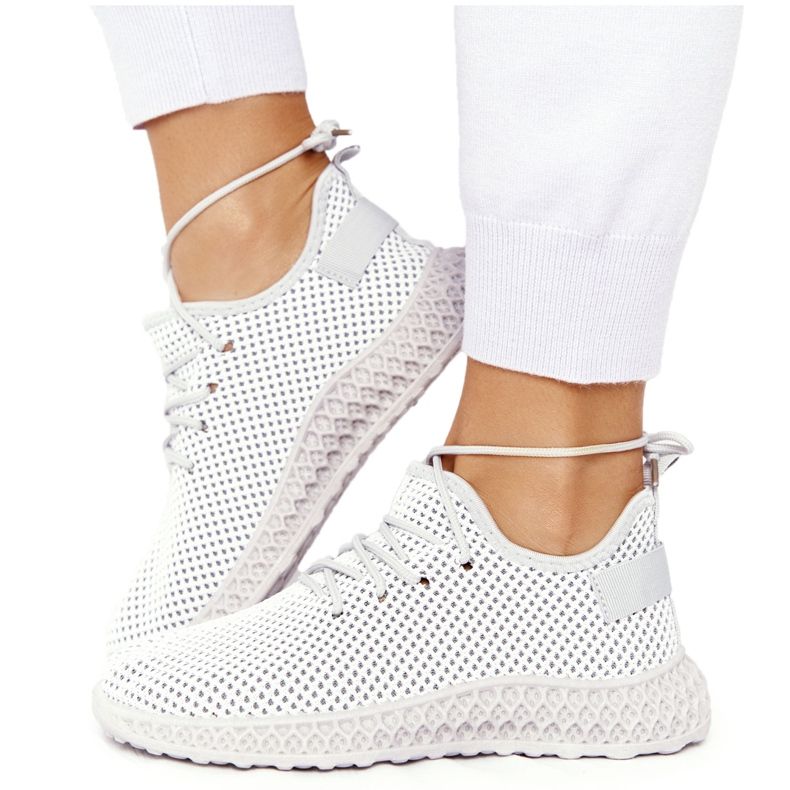 PS1 Damen Sportschuhe Slip-on Grau Run Away