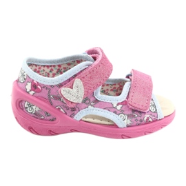 Befado Kinderschuhe PU 065P147 rosa mehrfarbig