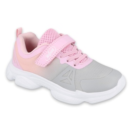 Befado Kinderschuhe 516X055 rosa grau