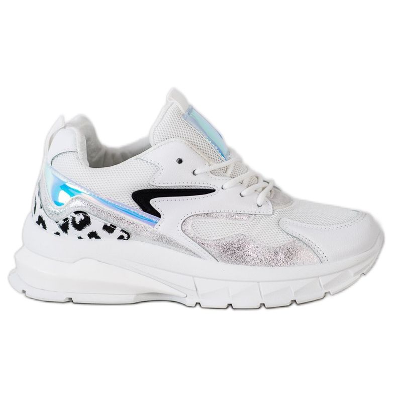 SHELOVET Bequeme Fashion Sneakers weiß