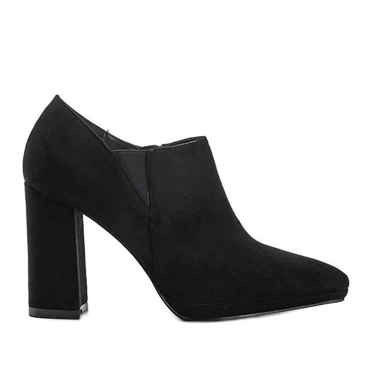 Schwarze Wildleder Stiefeletten am Carl Post