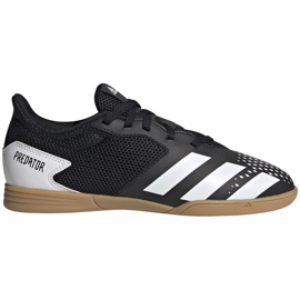 Adidas Predator 20.4 In Sala Junior FW9224 Fußballschuhe schwarz schwarz