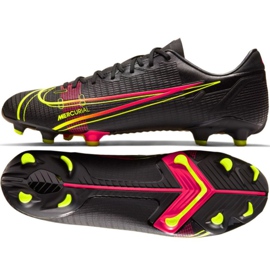 Nike Mercurial Vapor 14 Academy FG / MG M CU5691 090 Fußballschuhe mehrfarbig schwarz