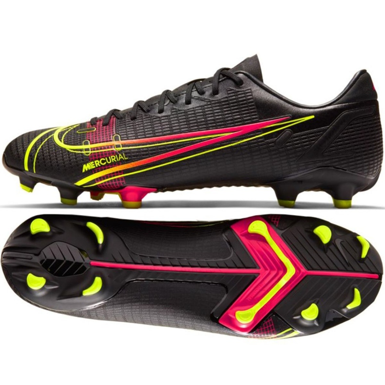 Nike Mercurial Vapor 14 Academy FG / MG M CU5691 090 Fußballschuhe mehrfarbig schwarz