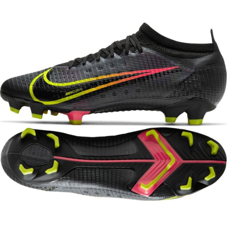Nike Mercurial Vapor 14 Pro Fg M CU5693 090 Fußballschuhe mehrfarbig schwarz