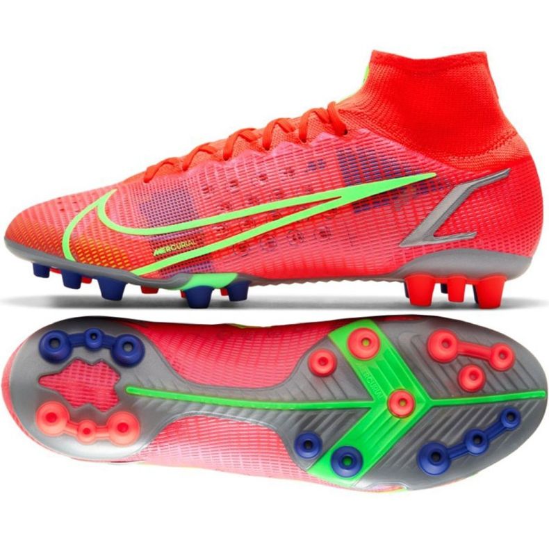 Nike Mercurial Superfly 8 Elite Ag M CV0956 600 Fußballschuhe rot rot