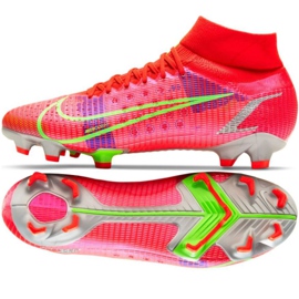 Nike Mercurial Superfly 8 Pro Fg M CV0961 600 Fußballschuhe rot rot