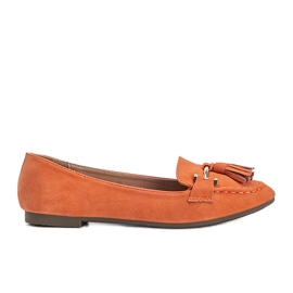 Ana Loafer mit orangen Fransen
