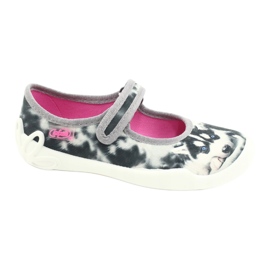 Befado Kinderschuhe 114X440 weiß grau