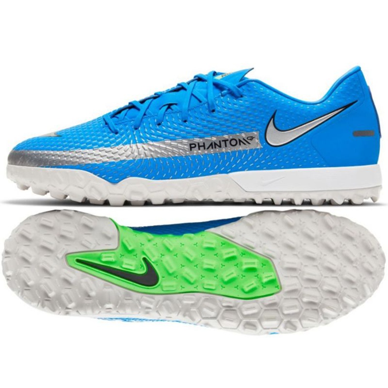 Nike Phantom Gt Academy Tf M CK8470 400 Fußballschuh blau blau