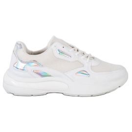 Creamberry'S Sneakers mit Holo-Einsätzen weiß mehrfarbig