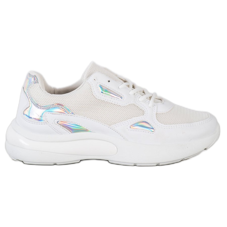 Creamberry'S Sneakers mit Holo-Einsätzen weiß mehrfarbig