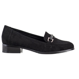 VINCEZA Loafer mit niedrigem Absatz schwarz