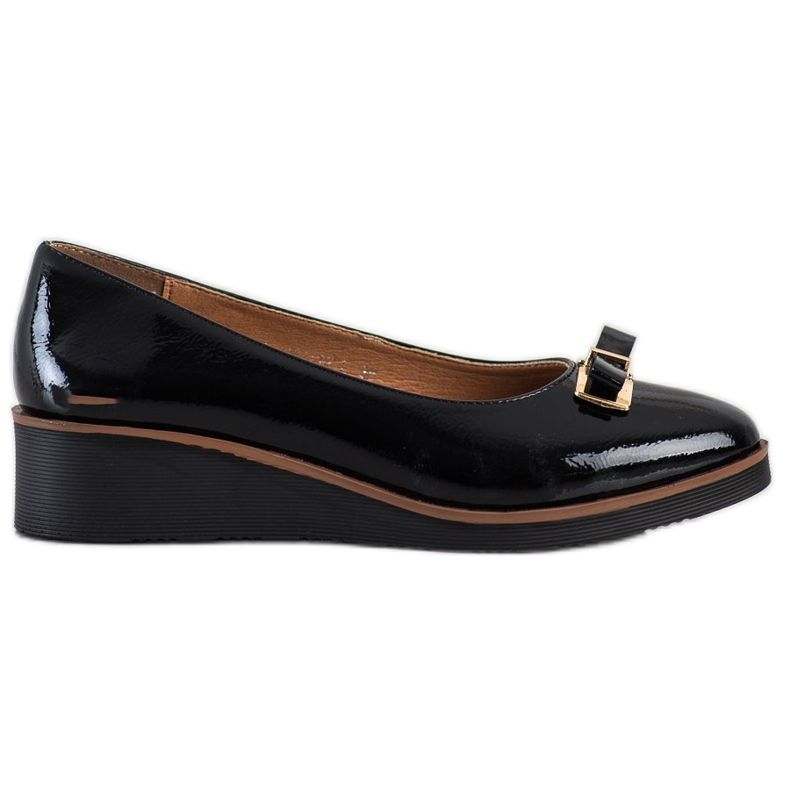 Lackierte Ballerinas VINCEZA schwarz