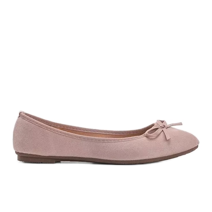 Rosa Ballerinas mit Schleife Angelina