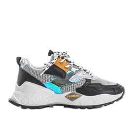 Schwarze Holly-Turnschuhe weiß