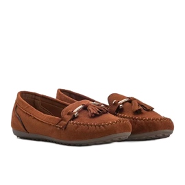 Aubrey braune Wildleder-Loafer