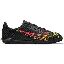 Nike Mercurial Vapor 14 Academy Ic Junior CV0815 090 Fußballschuh schwarz schwarz