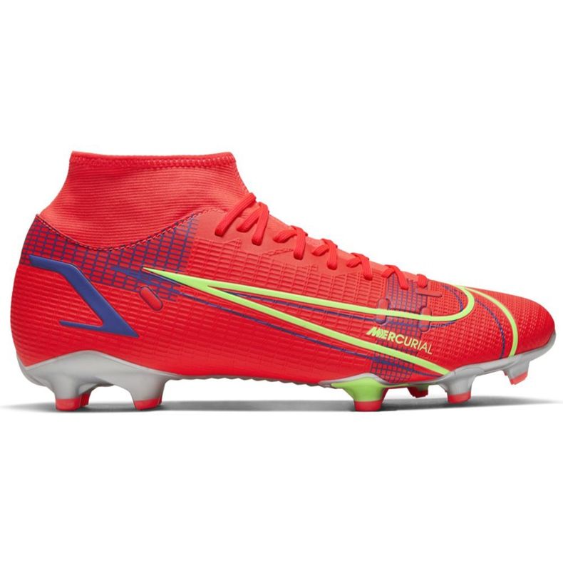 Nike Mercurial Superfly 8 Academy FG / MG CV0843 600 Fußballschuh rot rot