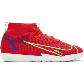 Nike Mercurial Superfly 8 Academy Ic Junior CV0784 600 Fußballschuhe rot rot