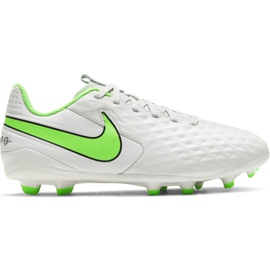 Nike Tiempo Legend 8 Academy FG / MG Junior AT5732 030 Fußballschuhe weiß weiß